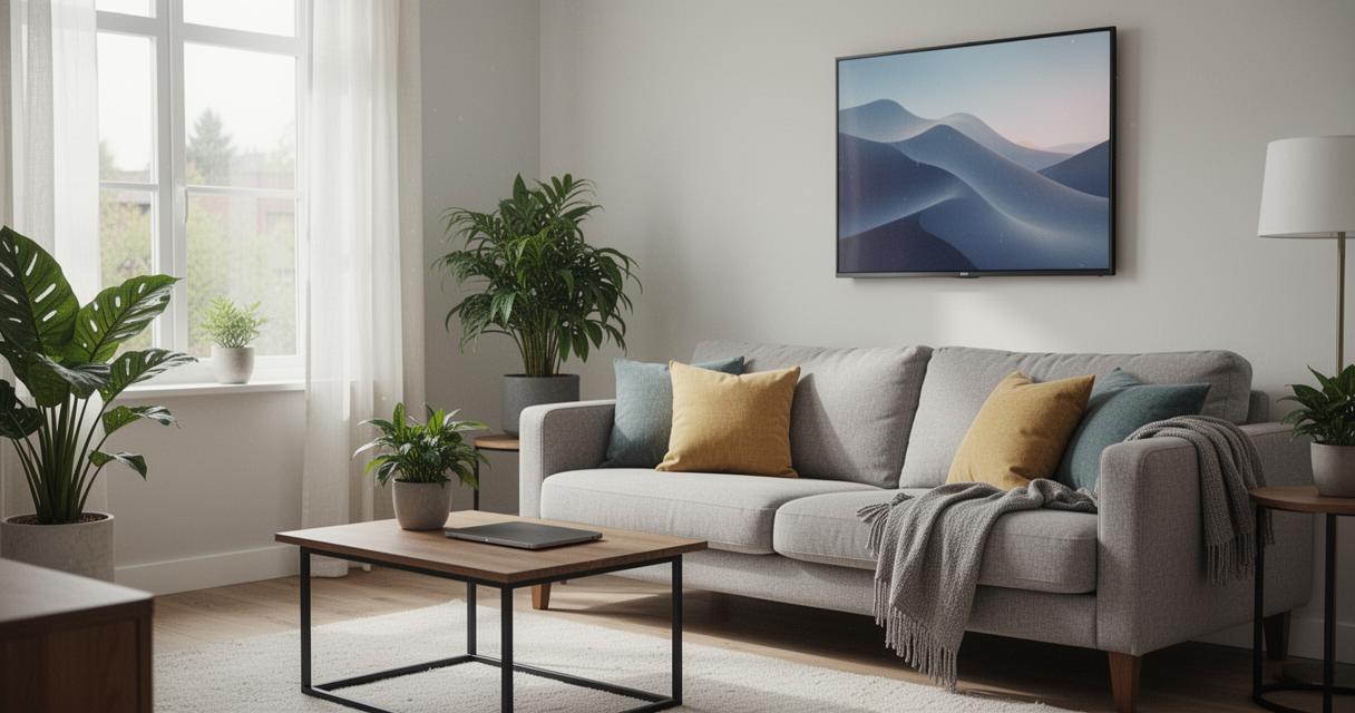 Placer sa TV dans le salon : les meilleurs conseils pour en faire le cœur de votre décoration